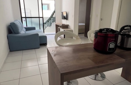 Jatiuca Apartment | Apartment 3 minutes from Jatiuca beach, 2 bedrooms, 2 air conditioning, swimming pool with views