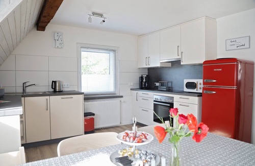 Neuenburg am Rhein Apartment | Apartment '3land Reisen' with Mountain View, Balcony and Wi-Fi