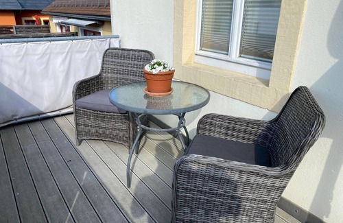 Bad Schandau Apartment | Apartment 4 with 1 bedroom and balcony - Apartmenthaus Zentral Bad Schandau