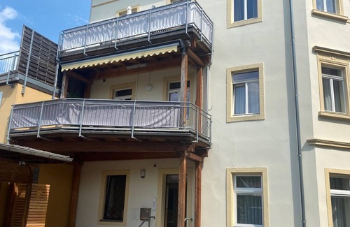 Bad Schandau Apartment | Apartment 4 with 1 bedroom and balcony - Apartmenthaus Zentral Bad Schandau
