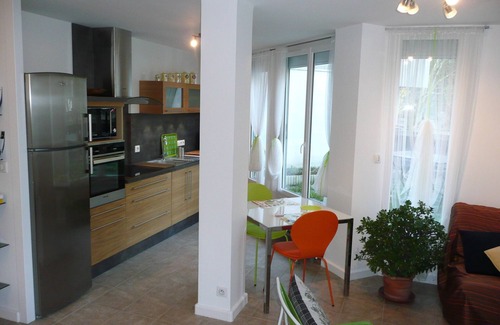 Plaine Centre Ville Apartment | apartment 63 m2 (2 bedrooms and 3 terraces) in GIVORS