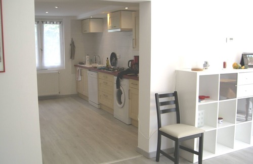Gan Apartment | apartment 80 m², ground floor, living room, 2 bedrooms, kitchen, separate wc, bathroom.
