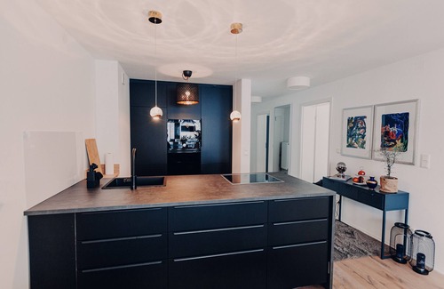 Oberstaufen Apartment | Apartment 'Alpen Art Chalet' with Mountain View, Shared Garden and Wi-Fi