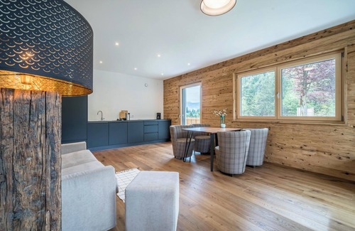 San Pancrazio Apartment | Apartment 'Alpreid Kernig Rustikale' with Mountain View, Garden & Wi-Fi