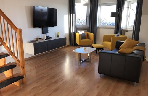 Medlingen Apartment | Apartment "Am Kreuzberg" 4 Persons with balcony