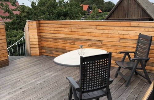 Monkebude Apartment | Apartment 'Am Stettiner Haff' with Private Pool, Private Terrace and Wi-Fi