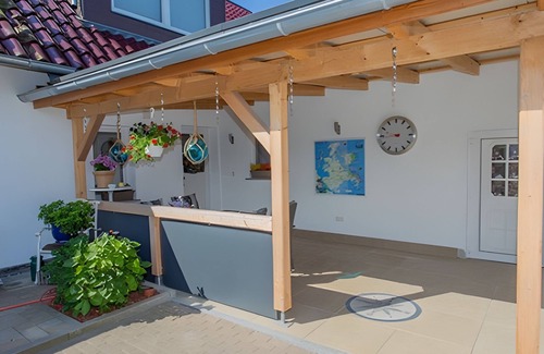 Tilzow Apartment | Apartment 'Anna' with Private Terrace and Wi-Fi