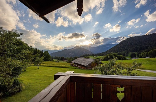 Oberau Apartment | Apartment Antenbichllehen Hochthron 75 sqm, 1 bedroom with balcony