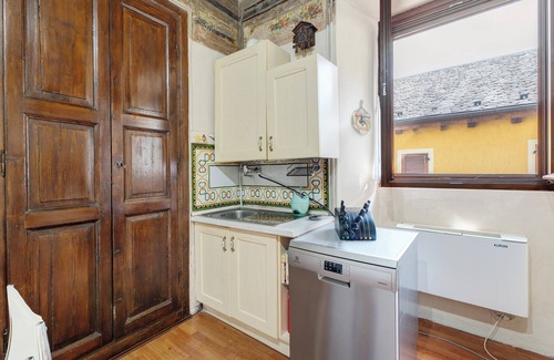 Orta San Giulio Apartment | Apartment 'Antro Di Circe - Orta Centro' with Private Terrace, Garden and Wi-Fi