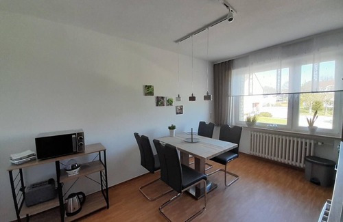 Bad Driburg Apartment | Apartment/apartment, shower, WC, balcony - vacation apartment and guest room Iburgblick