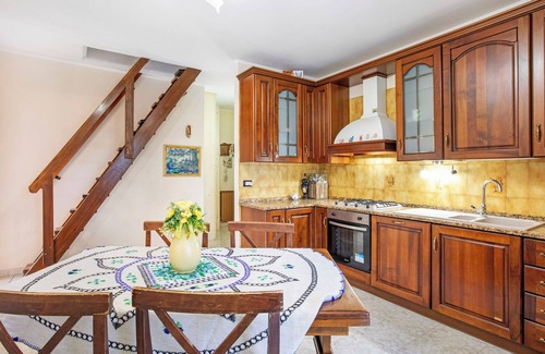 Pont Suaz Apartment | Apartment 'Appartamento Belvedere' with Mountain View, Shared Garden and Balcony
