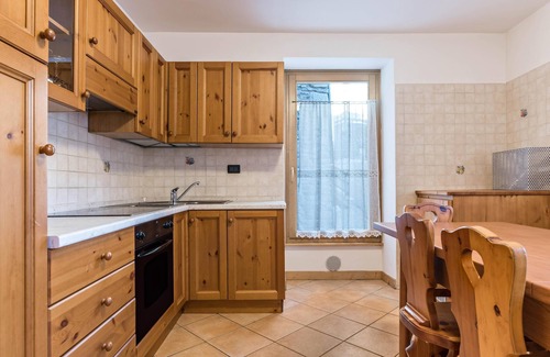 Peio Apartment | Apartment "Appartamento Peio" with Mountain View, Fireplace & TV