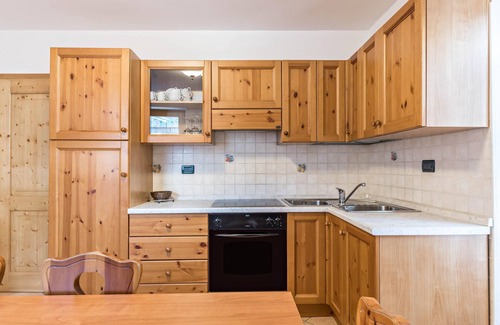 Peio Apartment | Apartment "Appartamento Peio" with Mountain View, Fireplace & TV