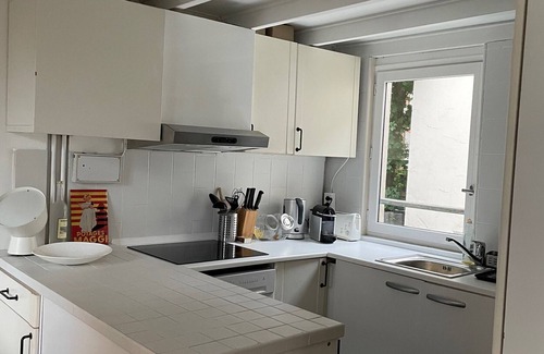 Butte-aux-Cailles Apartment | Apartment 'Appartement Duplex' with Private Terrace and Wi-Fi