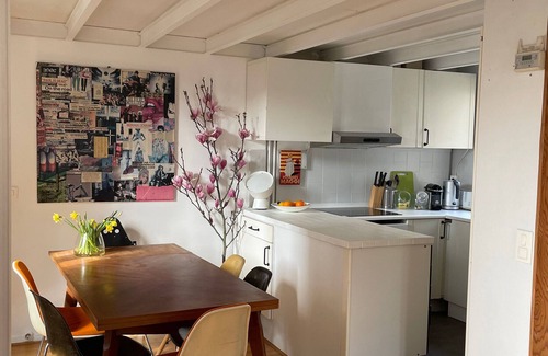 Butte-aux-Cailles Apartment | Apartment 'Appartement Duplex' with Private Terrace and Wi-Fi