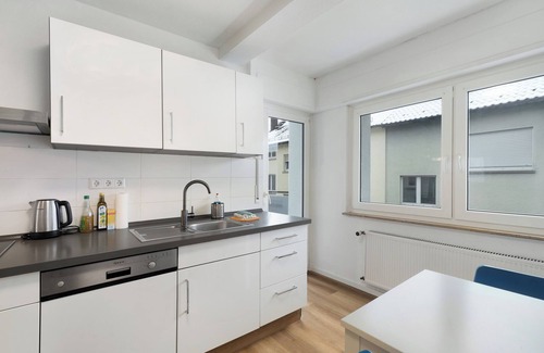 Pforzheim Apartment | 'Apartment at the Nagold' with Balcony and Wi-Fi