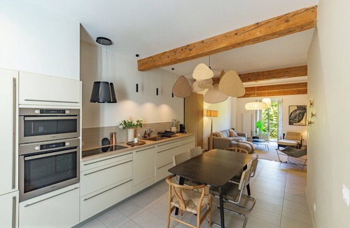 Pont-en-Royans Apartment | Apartment 'Aux Portes Du Vercors' with Mountain View, Balcony and Wi-Fi