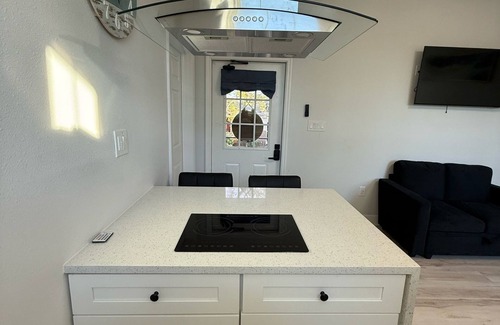Palm River-Clair Mel Apartment | Apartment B in a two-story duplex.