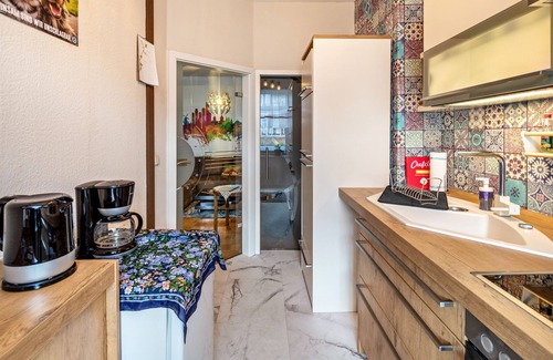 Daberstedt Apartment | Apartment 'Balkon Apartment Shanti Lu' with Shared Garden, Balcony and Wi-Fi