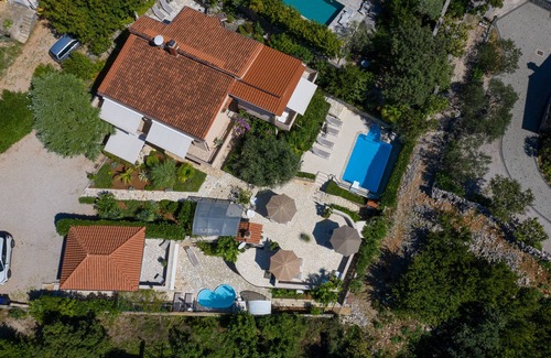 Kornic Apartment | Apartment Barbara 044 with the pool and a perfect sea view