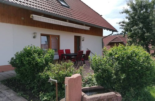 Elzach Apartment | Apartment Bergwiese, 75sqm, 2 bedrooms, living/bedroom, terrace, max. 5 persons