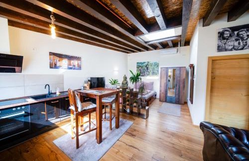 Leutzsch Apartment | Apartment Black der Sportschule Badura