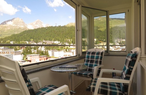Sankt Moritz-Bad Apartment | Apartment building with excellent infrastructure.