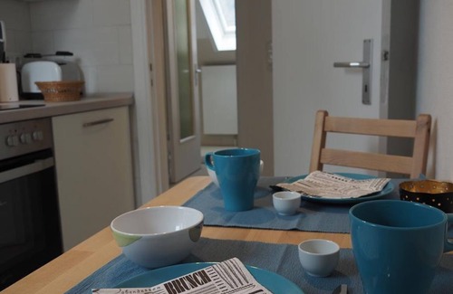 Moelln Apartment | Apartment Buntspecht - apartment/flat, shower and bath, WC, 1 bedroom
