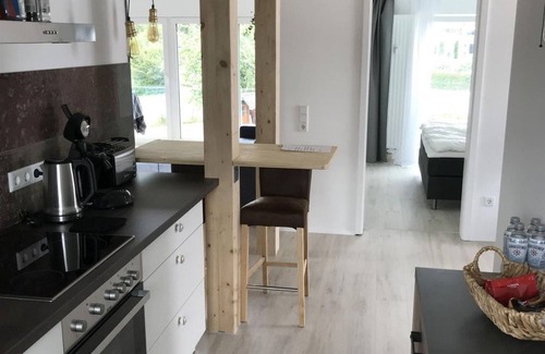 Kastellaun Apartment | Apartment Burgblick - Apartment, shower and bath, toilet, 2 bedrooms