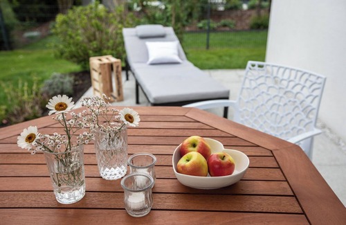 Wasserburg Apartment | Apartment "Claudia's Seeherz" with Private Garden & Wi-Fi