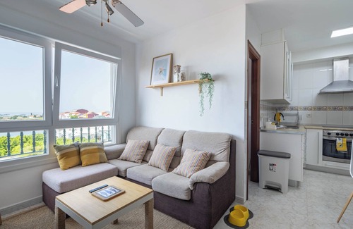 Boiro Apartment | Apartment 'Cabo Cruz' with Sea View, Balcony and Wi-Fi