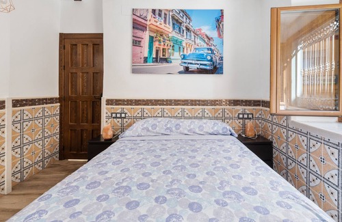 Siete Aguas Apartment | Apartment 'Carchata Planta Baja' with Balcony and Air Conditioning