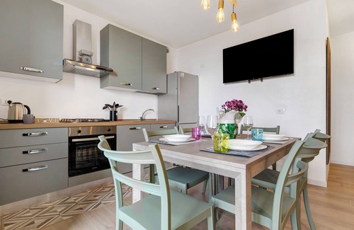 San Zeno di Montagna Apartment | Apartment 'Casa Mia' with Mountain View, Private Garden and Wi-Fi
