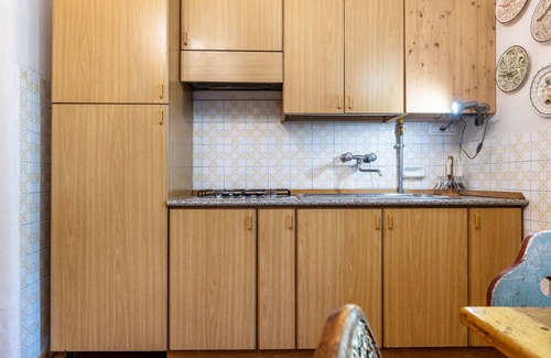 Sella Giudicarie Apartment | Apartment "Casa Nel Borgo Iris" with Mountain View and Shared Garden
