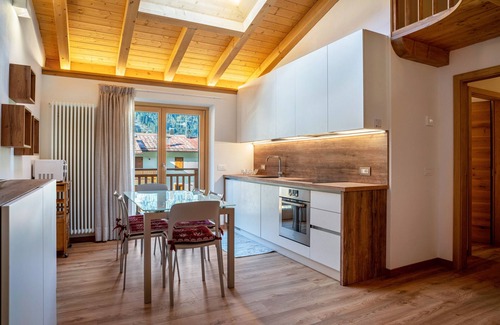 Pinzolo Apartment | Apartment 'Condominio Lucia 12' with Mountain View, Private Terrace and Wi-Fi