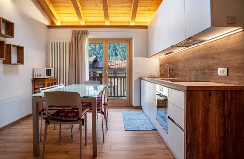 Pinzolo Apartment | Apartment 'Condominio Lucia 12' with Mountain View, Private Terrace and Wi-Fi