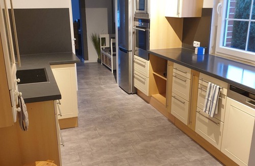 Winsen an der Aller Apartment | Apartment 'Connys - Mond' with Private Terrace and Wi-Fi