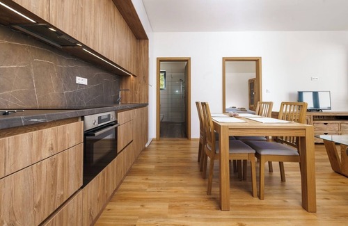 Chodov Apartment | Apartment Temari 4 just 50 m from slopes of Klinovec Ski Resort in Ore Mountain