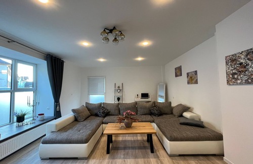 Marktredwitz Condo | Apartment Schlossblick directly on the stream and bike path