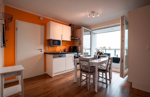 Rettin Apartment | Apartment 4, approx. 60 sqm, balcony - Ferienhaus Viereck
