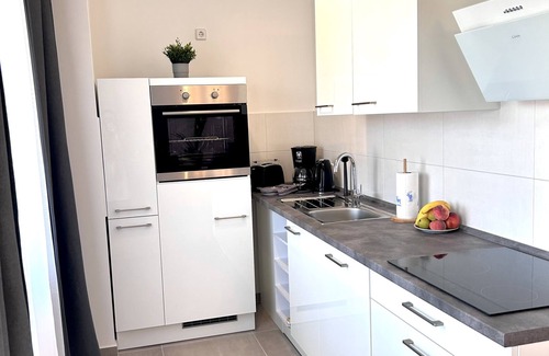Zentrum-Nord Apartment | Apartment-Deluxe-Private Bathroom-Balcony-Blumenstraße 54