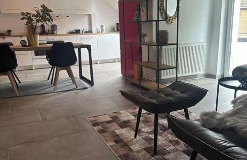 Duisburg Sud Apartment | Apartment 'Deluxe Loftapartement Big Size' with Shared Terrace and Wi-Fi