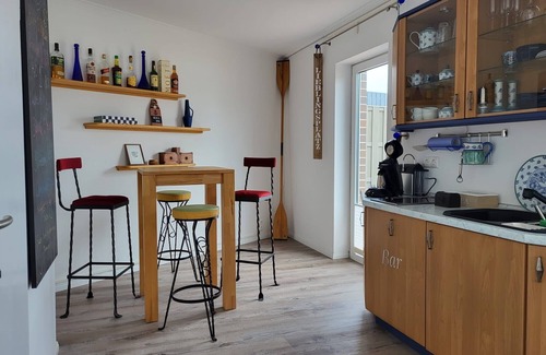 Cuxhaven Apartment | Apartment directly in the city marina/yacht harbor with a fantastic view also with dog