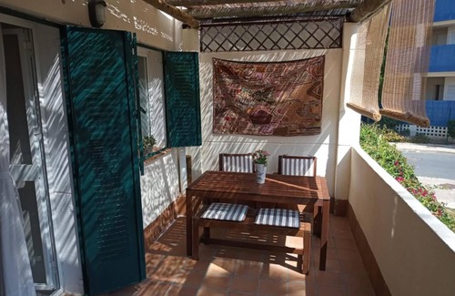 Isla Cristina Apartment | Apartment 'El Cantil' with Private Terrace, Shared Garden and Wi-Fi