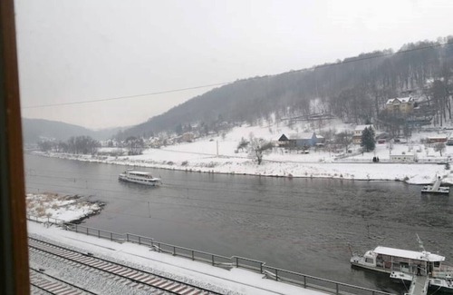 Konigstein an der Elbe Apartment | Apartment Elbblick with 50 sqm - central location