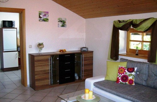 Eggstatt Apartment | "Apartment Elisabeth" 60sqm, 1 bedroom, fireplace, balcony