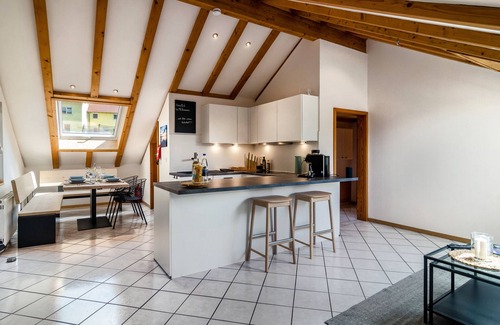 Stockach Apartment | Apartment 'Enjoy Mal' with Shared Garden, Balcony and Wi-Fi
