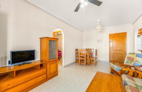 San Javier Apartment | Apartment 'Puerto Mar I Bloque 5 9-5' with Shared Pool, Shared Terrace and Wi-Fi
