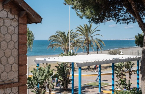 La Cala del Moral Apartment | Apartment 'Apartamento Bellamar' with Sea View and Air Conditioning