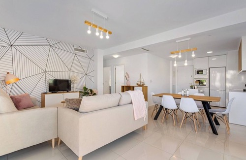 Pueblo Latino Apartment | Apartment 'Michael' with Shared Pool, Wi-Fi and Air Conditioning